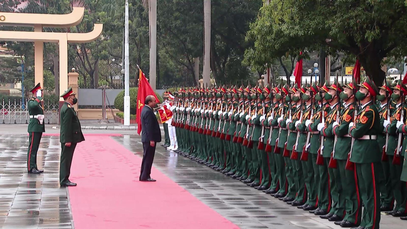 Chủ tịch nước dự kỷ niệm 45 năm Học viện Quốc ph&ograve;ng