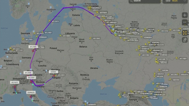 Nhiều nước phương Tây đóng cửa không phận với Nga