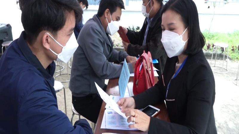 Mộ Đức tổ chức sàn giao dịch việc làm năm 2022