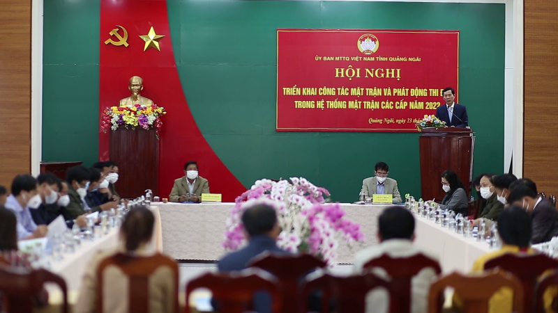 Phát động thi đua trong hệ thống mặt trận các cấp