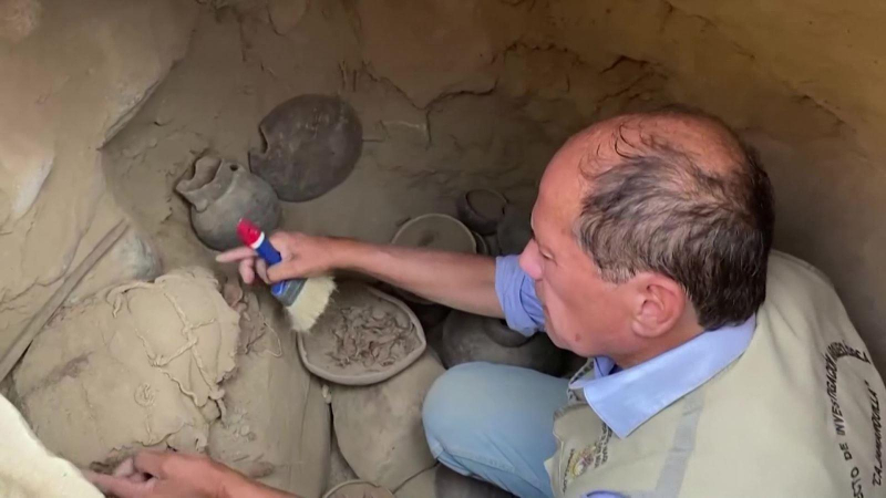 Peru phát hiện nhiều xác ướp 1.000 năm tuổi