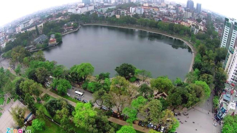 Đề xuất th&iacute; điểm kh&ocirc;ng gian phố đi bộ quanh hồ Thiền Quang