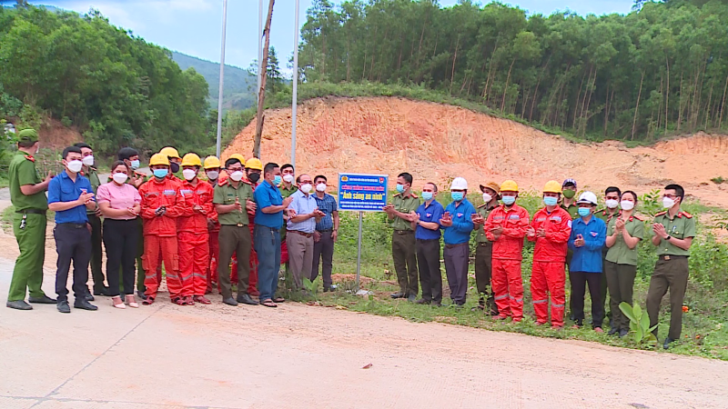 Công trình “Ánh sáng an ninh” của đoàn thanh niên công an tỉnh