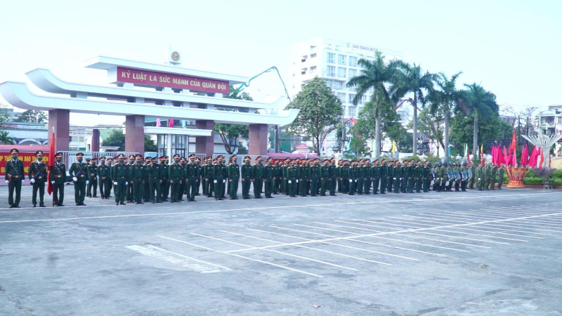 Ra quân huấn luyện năm 2022