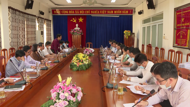 Đoàn giám sát của HĐND tỉnh làm việc với Sở Giao thông vận tải