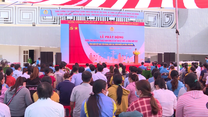 Phát động tháng công nhân năm 2022