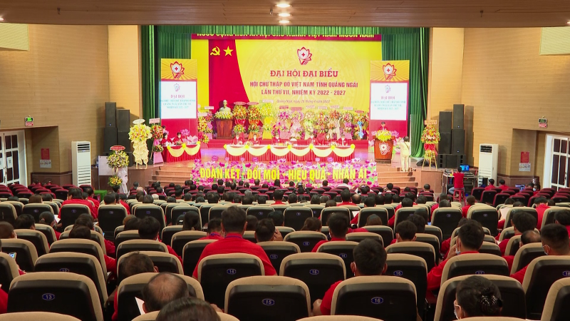 Đại hội đại biểu Hội chữ thập đỏ tỉnh lần thứ VII, nhiệm kỳ 2022 - 2027
