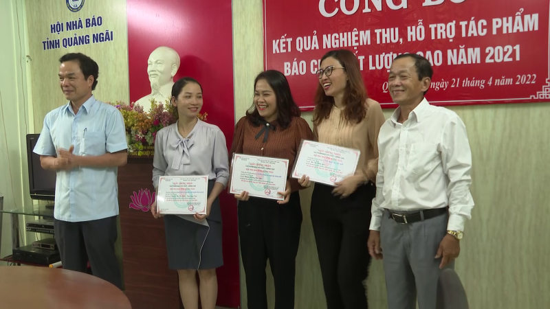 Hội Nhà báo tỉnh hỗ trợ 10 tác phẩm báo cí chất lượng cao