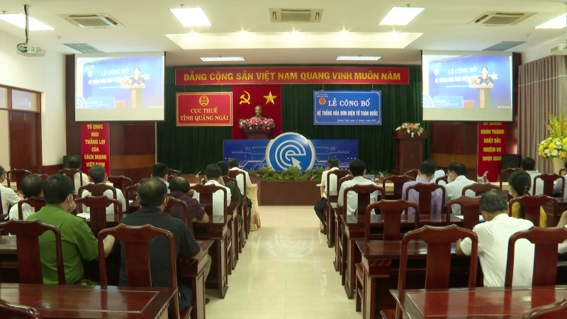 Lễ công bố hệ thống hóa đơn điện tử toàn quốc
