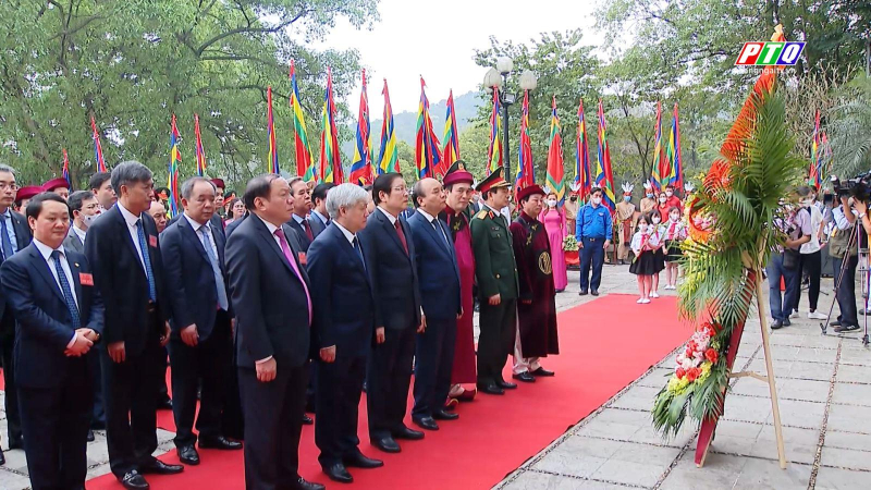 Chủ tịch nước Nguyễn Xuân Phúc dự Lễ Giỗ Tổ Hùng Vương 2022