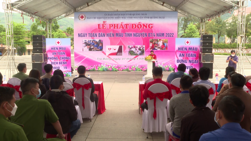 Lễ phát động ngày toàn dân hiến máu tình nguyện