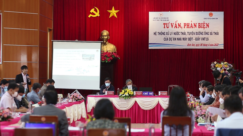 Tư vấn, phản biện hệ thống nước thải nh&agrave; m&aacute;y bột giấy VNT19