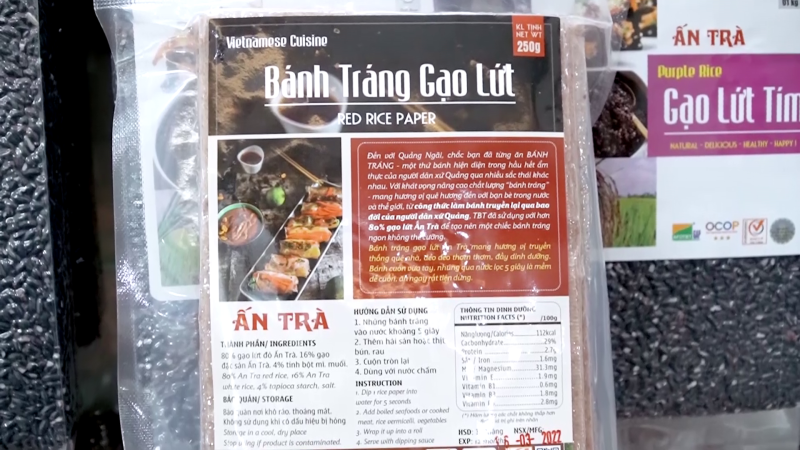 Mộ Đức ph&aacute;t triển đa dạng sản phẩm OCOP