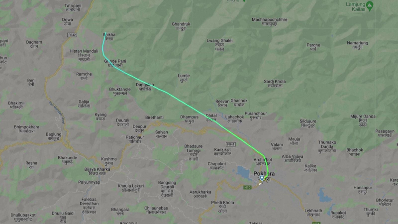 Nepal cập nhật thông tin vụ máy bay mất tích