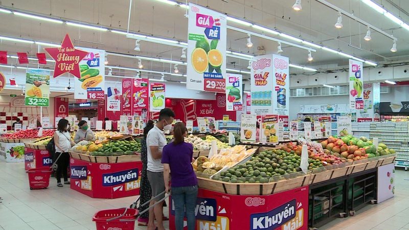 Doanh số bán lẻ tăng trưởng mạnh