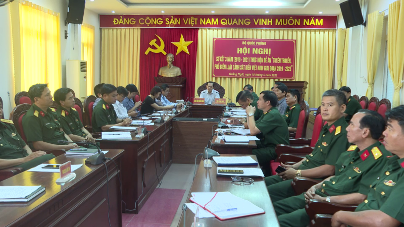 Sơ kết 3 năm thực hiện đề án tuyên truyền phổ biến luật Cảnh sát biển Việt Nam