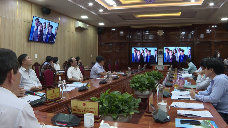 UBND tỉnh cho ý kiến nhiều nội dung quan trọng