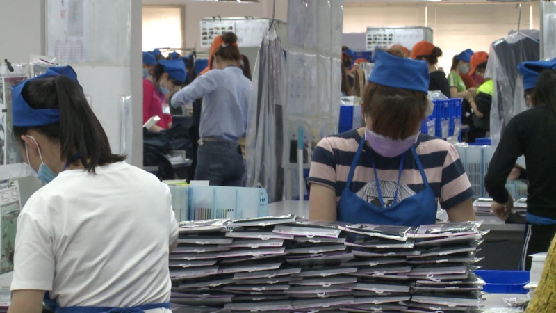 Xuất khẩu dệt may đạt gần 11 tỷ USD