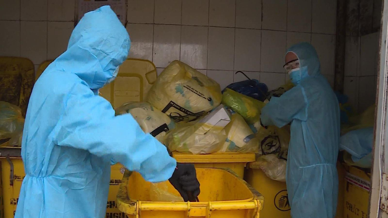 Tăng cường quản lý chất thải phòng chống dịch COVID-19