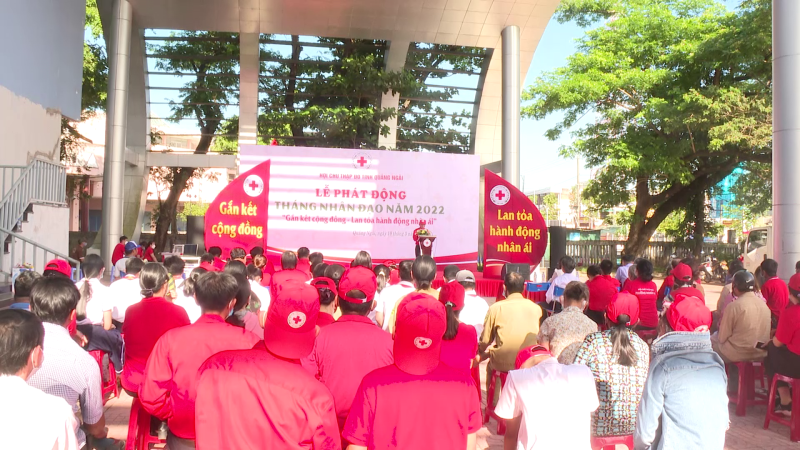 Phát động tháng nhân đạo năm 2022