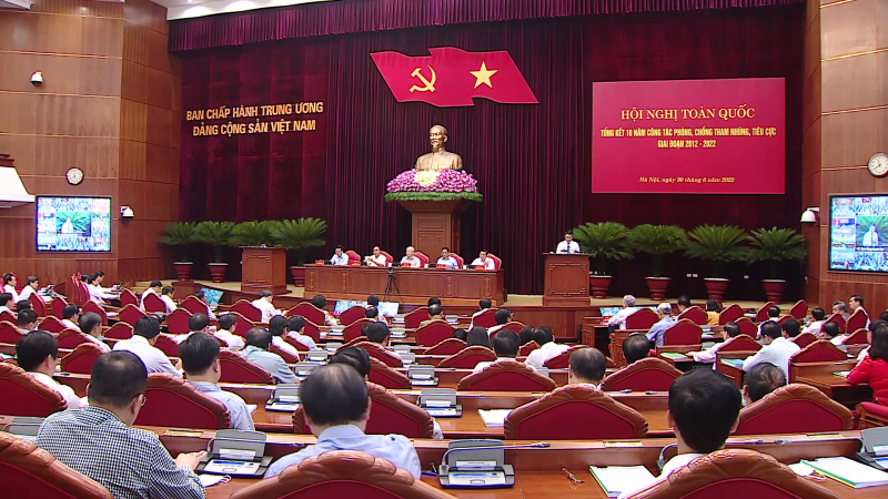 Kiên quyết, không khoan nhượng với tham nhũng, tiêu cực