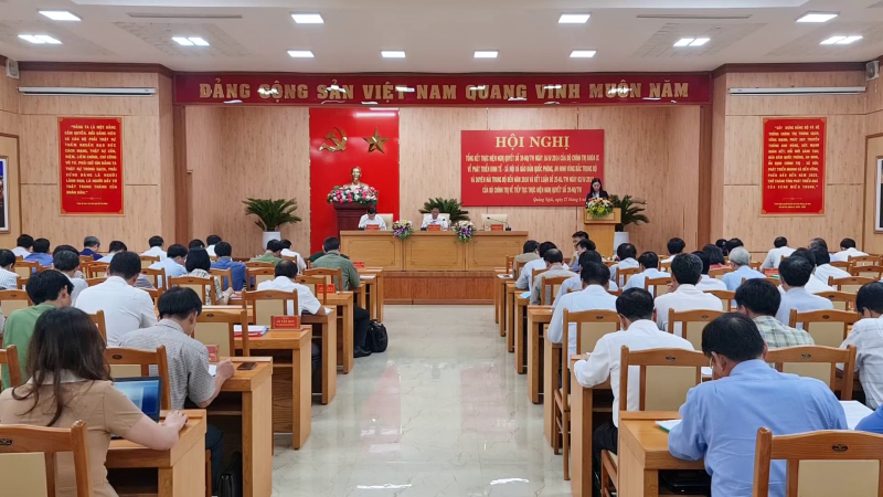 Tổng kết thực hiện Nghị quyết 39/2004 của Bộ Chính trị