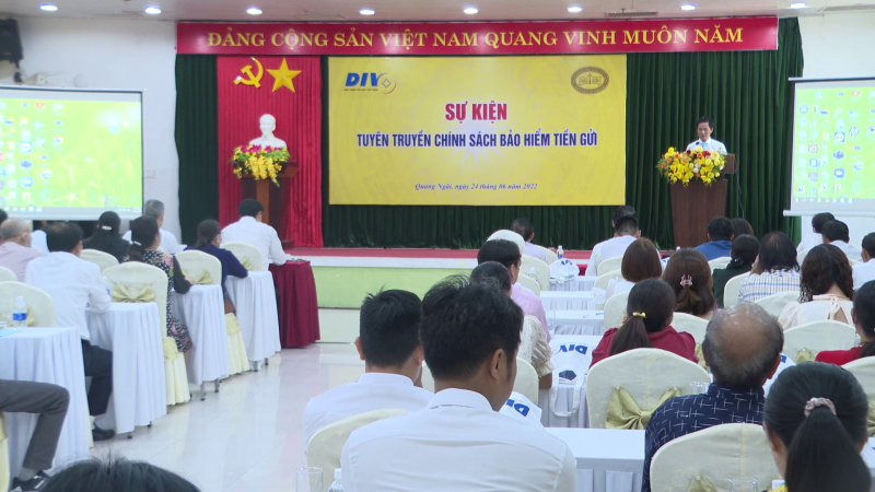 Tuyên truyền chính sách bảo hiểm tiền gửi trên địa bàn tỉnh Quảng Ngãi