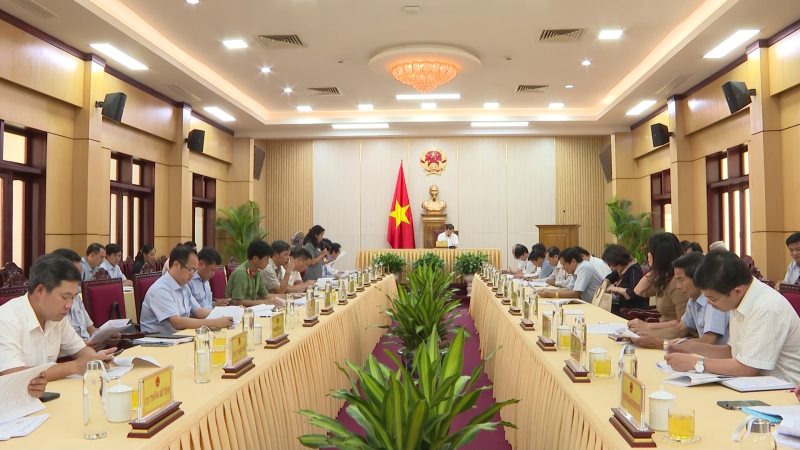 Cho ý kiến dự thảo báo cáo tổng kết thực hiện Nghị Quyết sỐ 39-NQ/TW của Bộ Chính trị