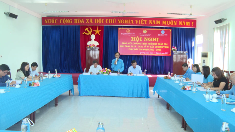 Phối hợp giải quyết kịp thời chế độ, chính sách cho người lao động