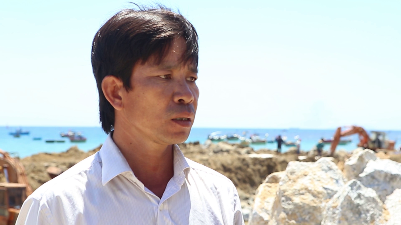 Kè chống sạt lở Bình Hải sẽ hoàn thành trước mùa mưa bão