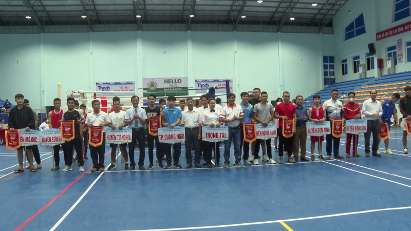 Khai mạc giải đấu boxing đại hội thể dục thể thao Quảng Ng&atilde;i lần VII-2022