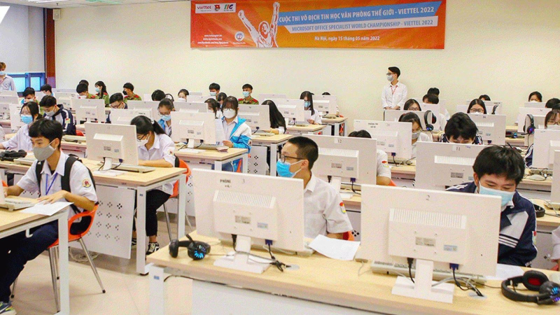 Việt Nam thắng lớn tại cuộc thi Vô địch Tin học văn phòng thế giới