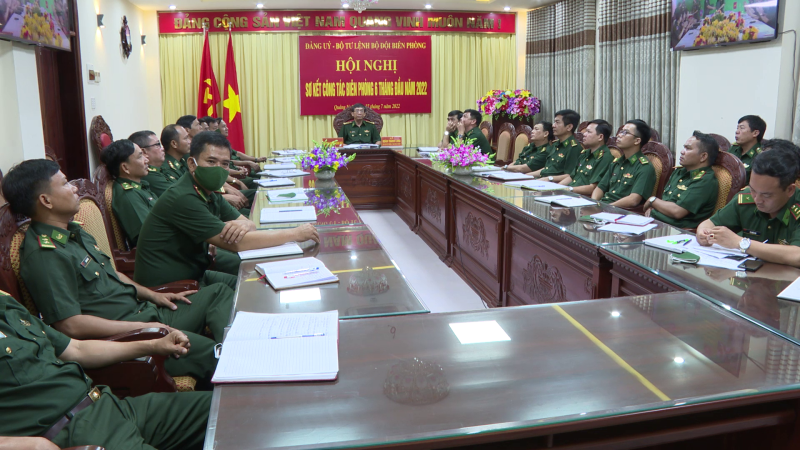Bộ Tư lệnh Bộ đội Biên phòng sơ kết 6 tháng đầu năm 2022