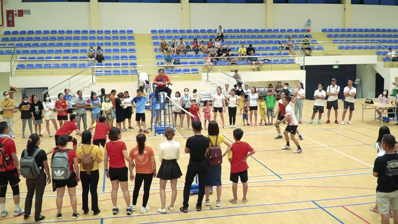Giải cầu lông của công đoàn khu kinh tế Dung Quất và các khu công nghiệp