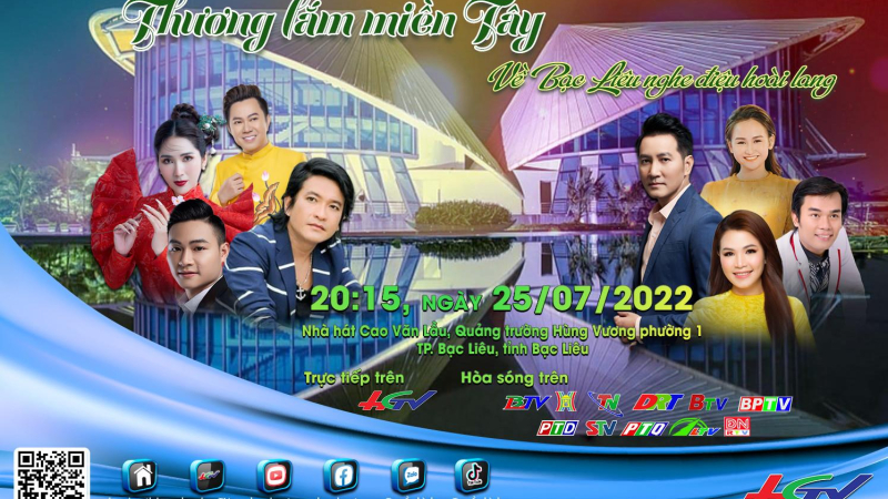 Tiếp sóng chương trình nghệ thuật “ Thương lắm Miền Tây” kỳ 2