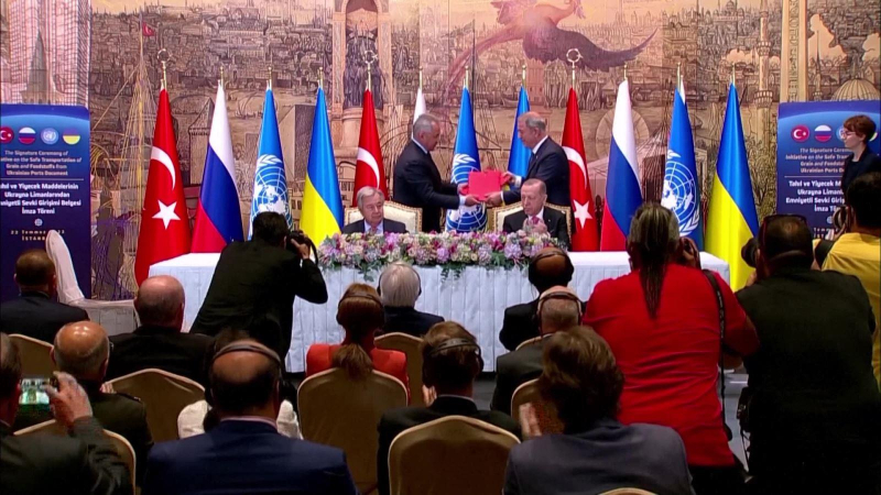 Quốc tế hoan ngh&ecirc;nh thỏa thuận ngũ cốc Nga &ndash; Ukraine