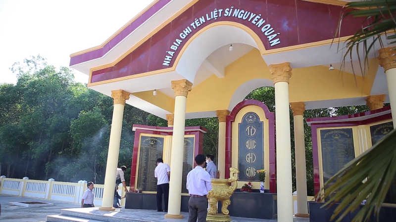 T&ocirc;n tạo nghĩa trang liệt sỹ