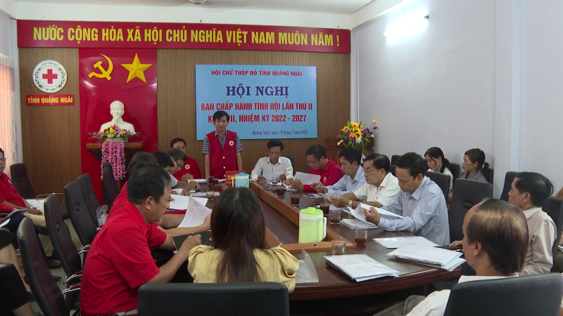Hội chữ thập đỏ triển khai nhiệm vụ 6 tháng cuối năm 2022
