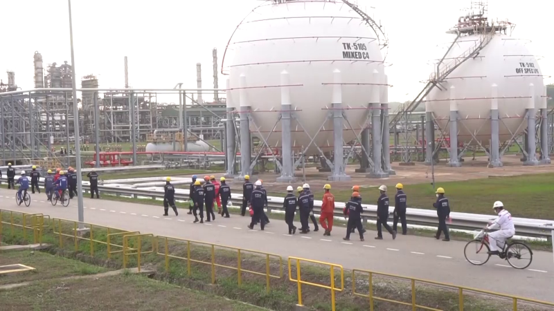 Công ty Cổ phần Lọc hóa dầu Bình Sơn đạt mốc 35 triệu giờ công an toàn