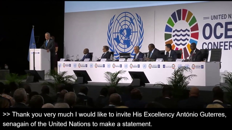 Hội nghị Đại dương LHQ 2022 thúc đẩy bảo tồn các đại dương