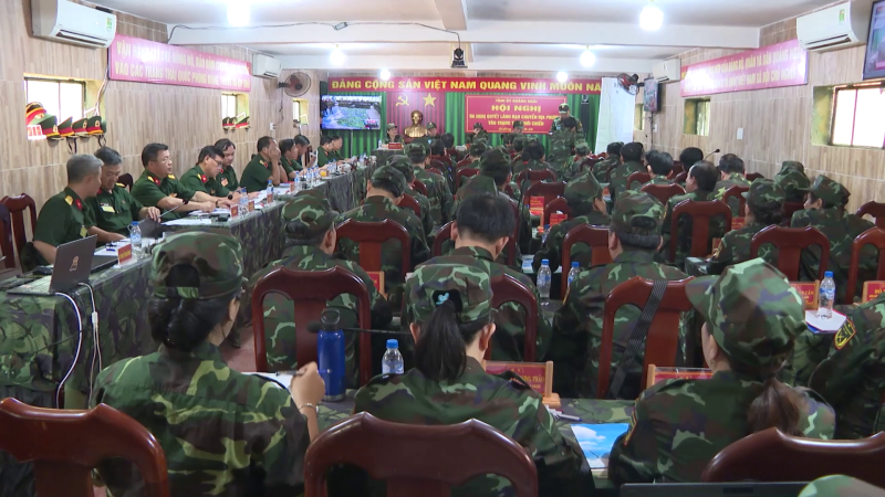 Quảng Ng&atilde;i ho&agrave;n th&agrave;nh diễn tập khu vực ph&ograve;ng thủ v&agrave; ph&ograve;ng thủ d&acirc;n sự năm 2022