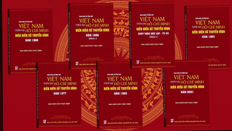 Ra mắt bộ sách điện tử Việt Nam Thời đại Hồ Chi Minh - Biên niên sử Truyền hình