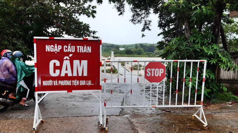 Cảnh báo mưa lớn ở Quảng Ngãi