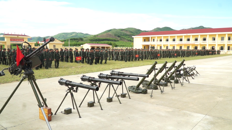 Khai mạc huấn luyện, diễn tập bắn đạn thật trong diễn tập khu vực phòng thủ