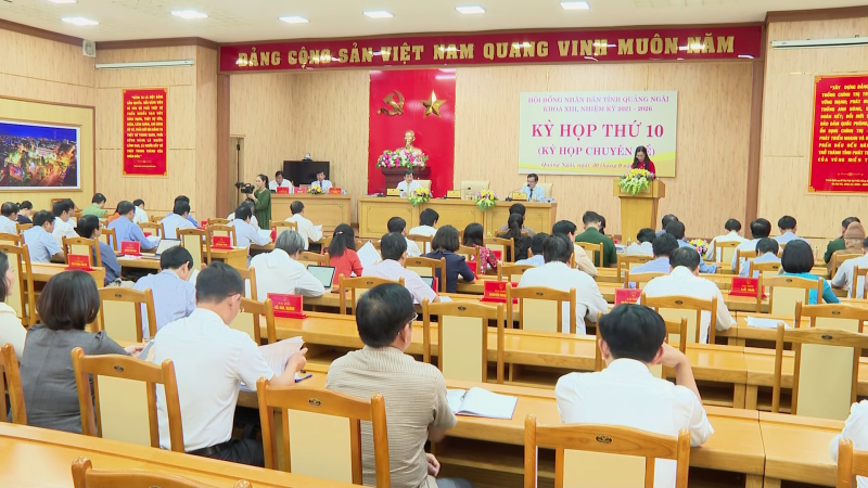 Kỳ họp thứ 10, HĐND tỉnh xem xét, quyết định nhiều vấn đề quan trọng