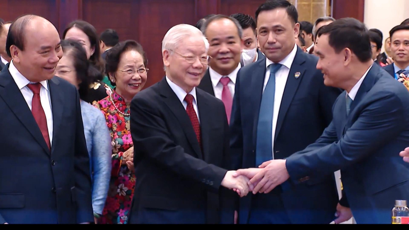 Lãnh đạo Đảng, Nhà nước dự Lễ kỷ niệm 30 năm tái lập Văn phòng Chủ tịch nước