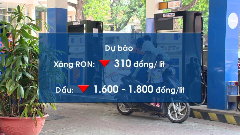 Giá xăng có thể giảm lần thứ ba