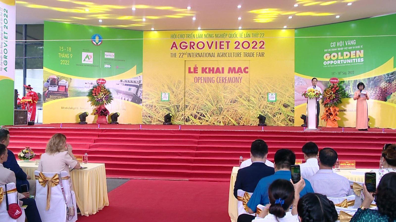 Khai mạc Triển l&atilde;m N&ocirc;ng nghiệp Quốc tế 2022