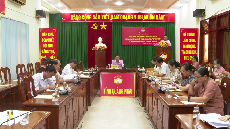 Ủy ban MTTQ Việt Nam tỉnh sơ kết việc thực hiện Kết luận số 01 của Bộ chính trị