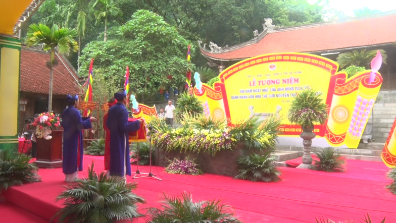 Tưởng niệm 580 năm ngày mất AHDT, Danh nhân văn hóa thế giới Nguyễn Trãi